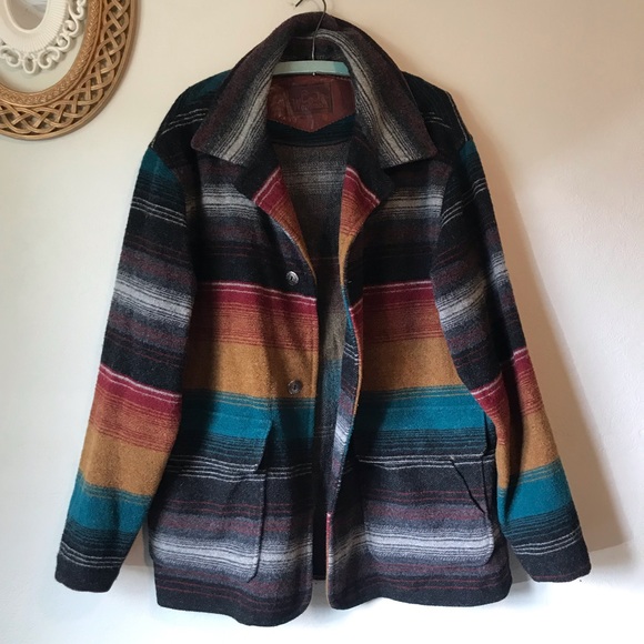 Woolrich Blanket Coat Vintage - Picture 3 of 11